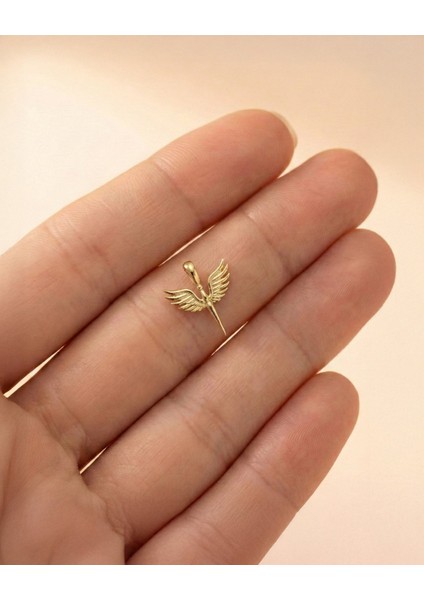 Sade Minik Mikail Meleği 14 Ayar Altın Kolye Ucu fiyatları