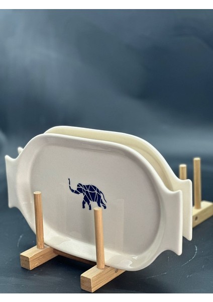 1 Adet Filli 28*15CM Tutacaklı Kayık Tabak fiyatları