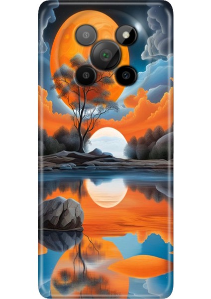 General Mobile Phoneix 5g Kılıf Desenli Baskılı Tpu Rubber Kapak Afrika