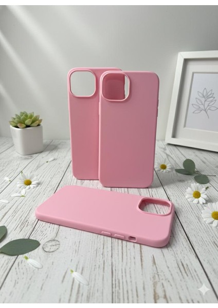 Apple Iphone 13-14 Lansman Kılıf Içi Kadifeli Kamera Yükseltili Silikon Kapak