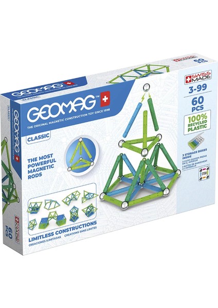 Geomag Classic Manyetik Zeka Oyunu 60 Parça