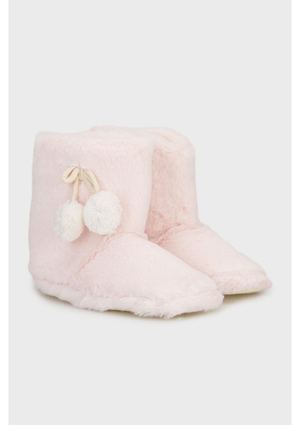 Yumuşak Dokulu Peluş Ponponlu Panduf Bayan Panduf 6722003 modelleri