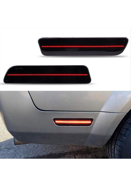 Ford Mustang Için Füme Lens Yan Işaretçi Işığı 2005-2009 Arka Yan Çamurluk Marker Lambası Reflektör Aksesuarları (Yurt Dışından) modelleri