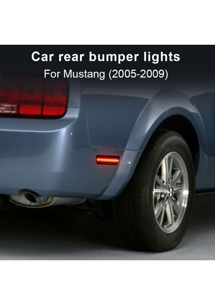 Ford Mustang Için Füme Lens Yan Işaretçi Işığı 2005-2009 Arka Yan Çamurluk Marker Lambası Reflektör Aksesuarları (Yurt Dışından) fırsatları