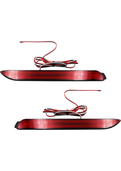 Araba Arka Tampon Fren Lambası LED Arka Sisli Toyota Için Dinamik Dönüş Sinyali Işıkları Rav4 2019-2020 (Yurt Dışından)