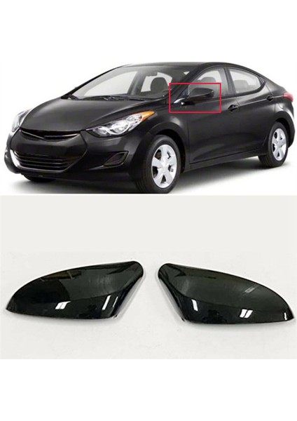 Hyundai Elantra Md Avante Md Için Arka Ayna Kapağı+Led Turn Sinyal Tekrarlayıcı Lamba 2011-2016 876163X000 876143X000 (Yurt Dışından)
