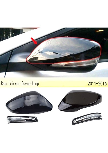 Hyundai Elantra Md Avante Md Için Arka Ayna Kapağı+Led Turn Sinyal Tekrarlayıcı Lamba 2011-2016 876163X000 876143X000 (Yurt Dışından) indirimleri