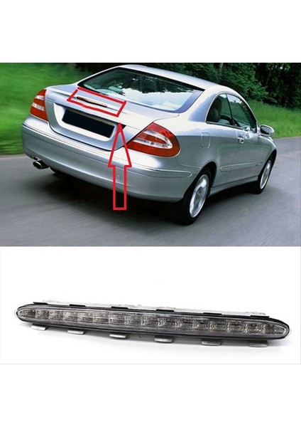2098201056 2098200956 Yüksek Montajlı Fren Işığı Üçüncü Fren Işığı Mercedes-Benz C-Class W209 2002-2009 (Yurt Dışından) fiyatları