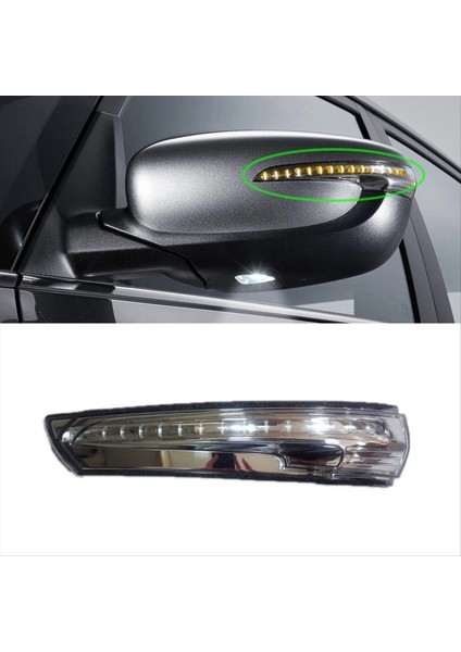 LED Dikiz Aynası Açma Işık Sinyal Lambası Araba Göstergesi Kia Rondo Carens Için Işık 2014-2016 87614-A4000 87613A4000 (Yurt Dışından) indirimleri