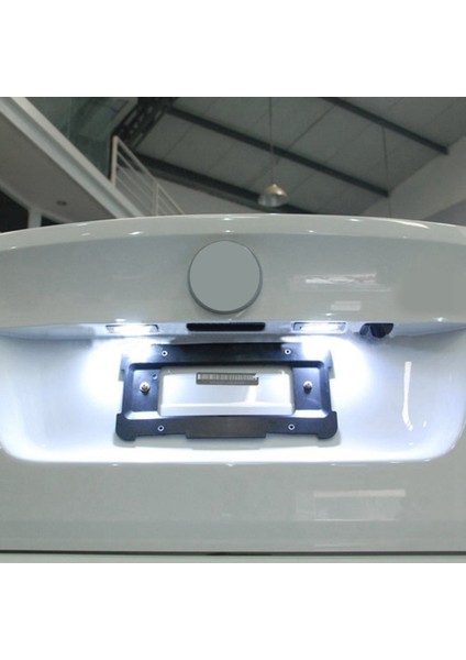 2 Çift LED Plaka Plakası Lambası Mercedes-Benz W124 W201 W202 Araba Plakası Işığı (Yurt Dışından) modelleri