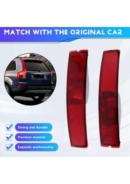 Arka Tampon Kuyruk Işığı 30678970 31213647 31111185 30784134 Arka Tampon Reflektör Volvo XC90 Mk1 2007-2015 (Yurt Dışından) indirimleri