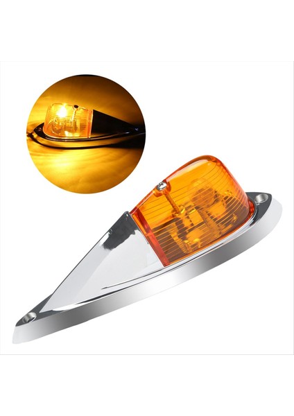 Dc 12V Amber Gözyaşı Kabini Işık Taksi Işaretçisi Işık Ön Arka Üst Açıklık Çatı Kamyon Van Için Işık Kablo Paketi (Yurt Dışından) fırsatları