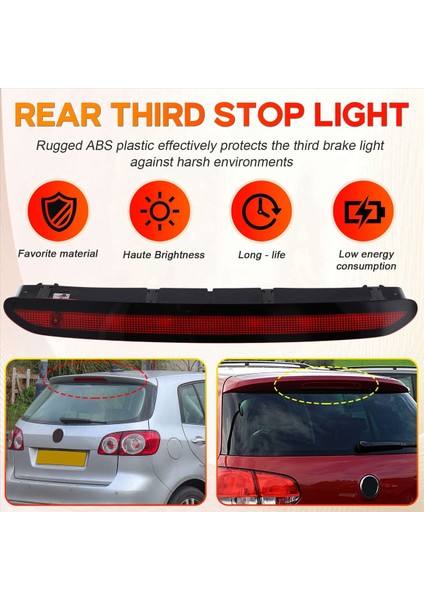 Volkswagen Polo Golf Plus V Için Koltuk Tarraco (Kn2) Yeni Arka Yüksek Montaj Fren Işığı 5G0945087B 5G0945087A (Yurt Dışından) fırsatları