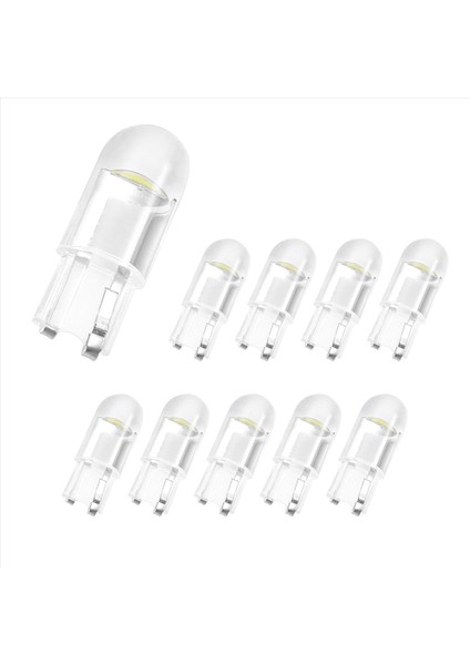 10PCS Araba LED T10 W5W Cob Okuma Kubbe Lamba Işaretleyici Işık Işıkları Plaka Ampulleri 168 194 192 Dc 12V Beyaz (Yurt Dışından) fiyatları