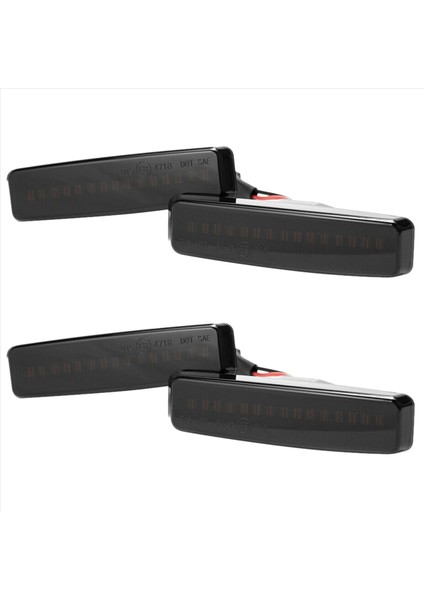 4x LED Yan Işaretleyici Işık Dinamik Füme Dönüş Sinyali Için Bmw E39 5er 1995-2003 (Yurt Dışından)