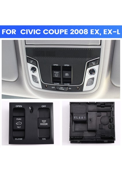 35830-TLA-A11ZA Araba Iç Sunroof Okuma Işık Anahtarı Honda Cr-V 2017-2020 Için Uygun (Yurt Dışından) indirimleri