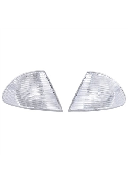 Çift Park Sinyal Köşe Işareti Işıkları Lambalar Lensler Bmw 3 Serisi E46 1999-2001 Sedan Vagonu 63136902765 63136902766 (Yurt Dışından) fiyatları