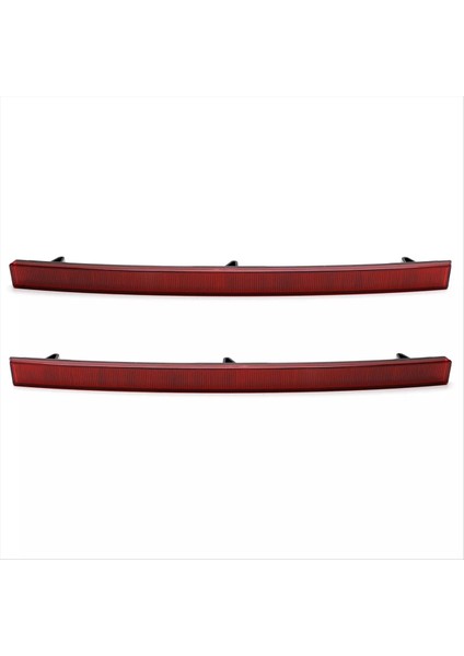 Chevy Corvette C7 Için 2014-2019 Kırmızı Lens Arka Tampon Reflektör LED Işıkları 84031887 84031888 Araba Kuyruk Fren Lambası (Yurt Dışından)