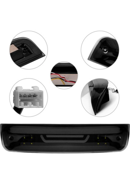 2x Araba LED Duman Üçüncü Fren Kargo Işığı Dodge Ram 1500 2500 3500 2009-2018 (Yurt Dışından) modelleri