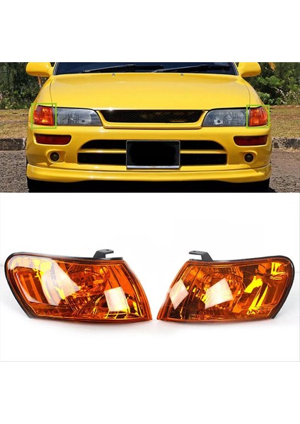 Araba Ön Köşe Lamba Işıkları Toyota Corolla AE100 E100 AE101 1993-1997 (Yurt Dışından) fiyatları