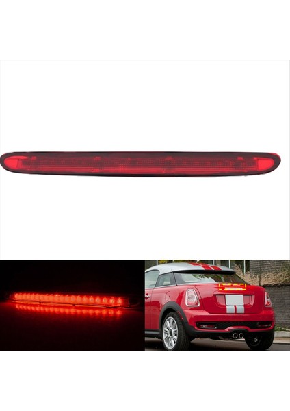 Araba Üçüncü Fren Işığı Durdurma Lambası Yüksek Montajlı Fren Işığı Durdurma Sinyal Lambası Mini R58 2012-2015 (Yurt Dışından) fiyatları