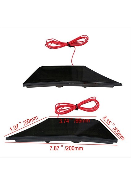 Sarı+Mavi Dönüş Sinyali Işıkları Honda 10 Nesil Civic 2016-2020 Için Çamurluk Yan Işıklar (Yurt Dışından)