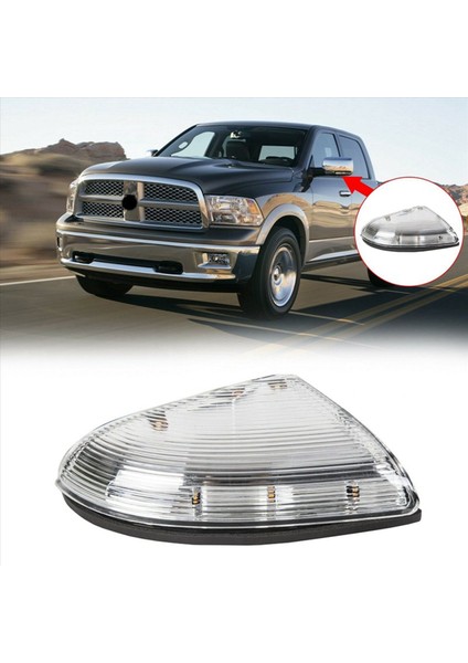 2x Araç Ön Sol Yan Ayna Turn Sinyal Işık Lambası 09-14 Dodge Ram 1500 ve 10-14 2500 68064949AA (Yurt Dışından) modelleri