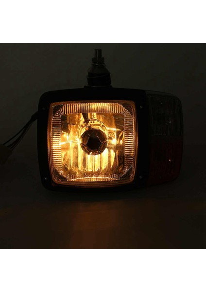 2 Adet Evrensel LED Dönüş Sinyali Göstergesi Traktör Römork Ekskavatör Kamyonu Için Işık Farları Sol ve Sağ (Yurt Dışından) fırsatları
