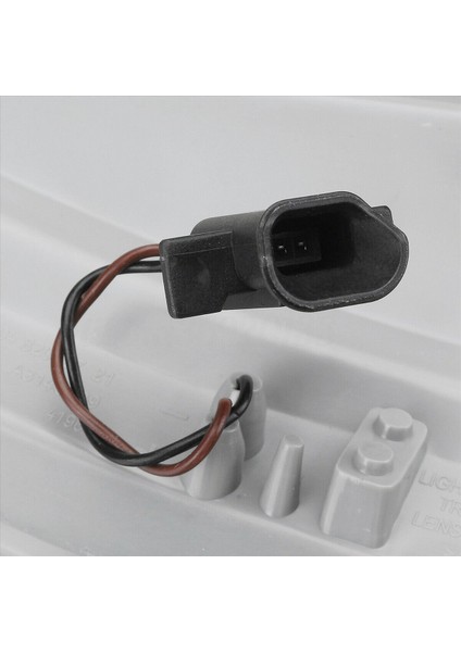 2x Yan Kapı LED Işık Lambaları Kapı Kanadı Aynası Dönüş Sinyali Lambası Mercedes -Benz W204 W164 ml Sınıf ML300 - Sol (Yurt Dışından) modelleri