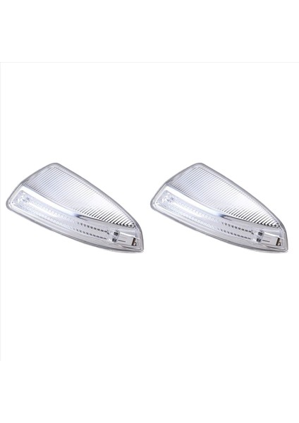 2x Yan Kapı LED Işık Lambaları Kapı Kanadı Aynası Dönüş Sinyali Lambası Mercedes -Benz W204 W164 ml Sınıf ML300 - Sol (Yurt Dışından) fırsatları