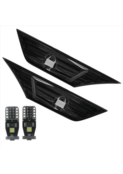 2016-19 Honda Civic Jdm Için LED ile 2x Duman Renkli Lens Yan Marker Lambası (Yurt Dışından) fiyatları