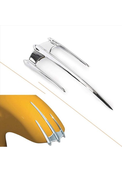 Honda Goldwing GL1800 F6B VTX1300 VTX1800 Için 2x Motosiklet Ön Çamurluk Aksanı Dekorasyon Döşemesi (Yurt Dışından) indirimleri