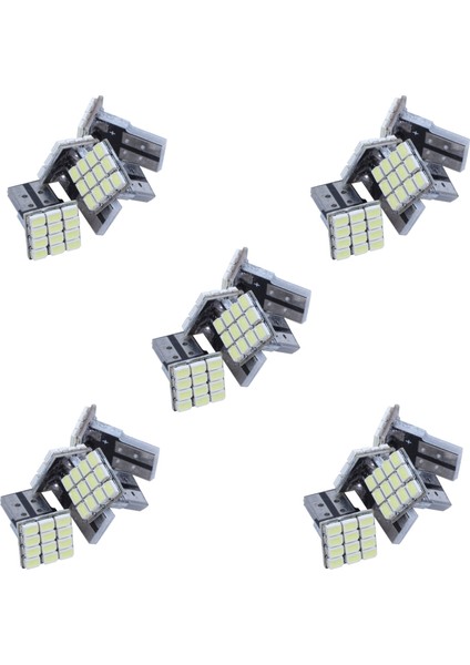 T10 W5W Beyaz Canbus 1206 12 Smd LED 12V Ampul Lambası X20 (Yurt Dışından)
