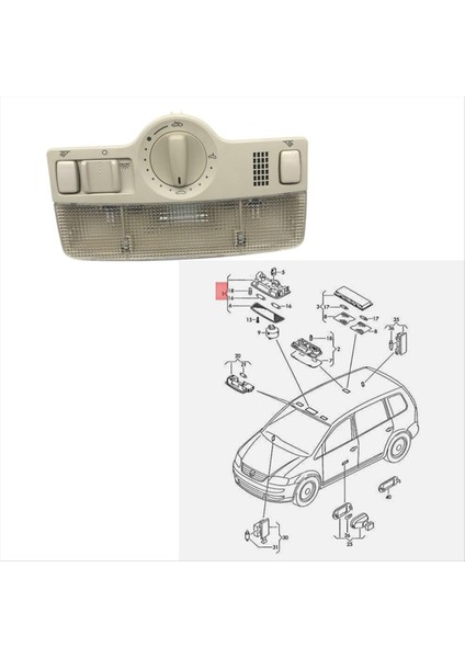 1J0947106 Dome Işık Okuma Lambası Vw Passat B5 Golf 4 Jetta Mk4 Skoda Octavia Fabia Sunroof Switch Okuma Işıkları (Yurt Dışından) indirimleri