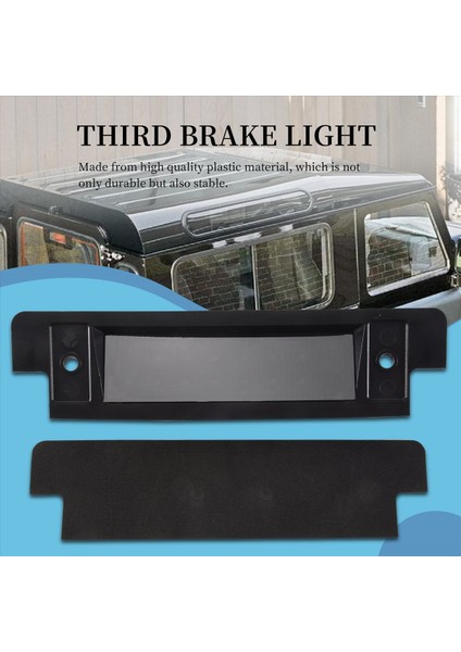 Üçüncü Fren Işığı Land Rover Discovery Defender Için Uygun 90/110 LED 3 Fren Işığı Yüksek Montaj Durdurma Işığı XFK100290 Siyah (Yurt Dışından) fırsatları