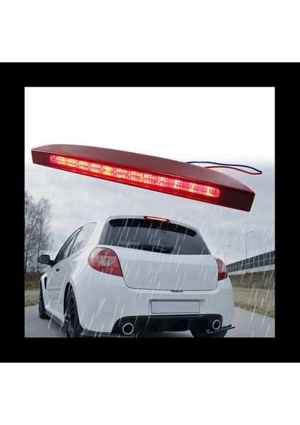 2x Araba Kuyruğu Işık Yüksek Montaj 12 LED 3 Arka Üçüncü Fren Işığı Durdurma Lambası Renault Clio Mk Iıı Iıı 1998-2006 7700410753 (Yurt Dışından) indirimleri