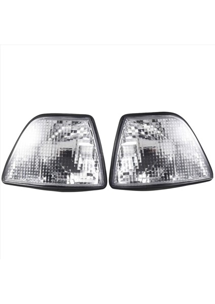 Temizle Lens Araç Ön Köşe Lambalar Bmw E36 3 Serisi Için Sinyal Işık Sidelights&#39 I Çevirin 1992-1998 (Yurt Dışından)