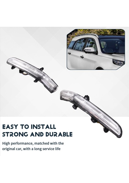 Ford Bölgesi Için Jiangling Yusheng S330 2019-2023 Dikiz Aynası Işaretleyici Lambası Ön Yan Aynalar Sinyal Işığını Çevir (Yurt Dışından) modelleri