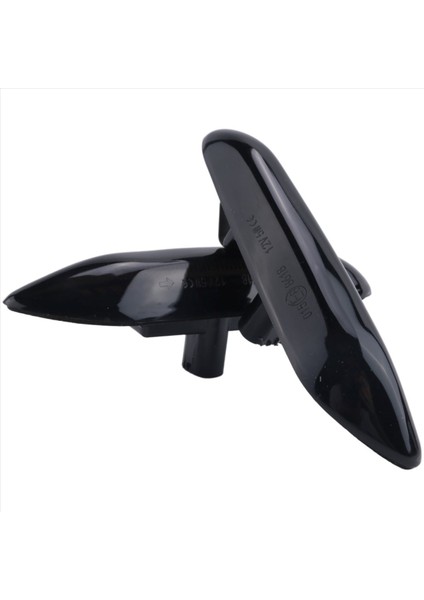 Bmw 328I E90 E91 E91 E92 E93 E46 E60 Füme LED Fender Yan Işaretçi Işık Sıralı Sinyal Lambası X2 (Yurt Dışından)