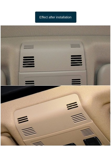 51448036236 Araba Okuma Işık Kapak Çerçevesi Bmw X1 E84 3 &#39 E91 2005-2015 Sunroof Çatı Lambası Anahtarı Kapak Trim 5147117586 (Yurt Dışından) fırsatları