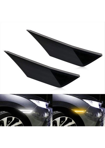Yan Işaretli Işıklar Dinamik Akış Sıralı Dönüş Sinyal Lambaları Honda Civic 10TH 16-2021 34350-TET-H01 34300-TET-H01 (Yurt Dışından) fiyatları