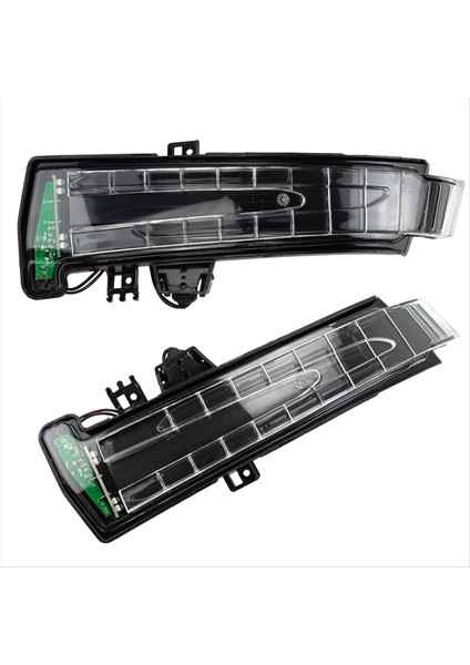Araba Işaretleyici Sinyal LED Işık Göstergesi Yan Ayna A2129067401 A2129067501 Mercedes Benz W204 C204 W212 (Yurt Dışından)