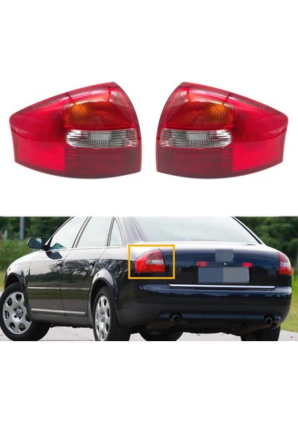 Araba Sol Yan Arka Tail Işıkları Audi A6 C5 Salon/sedan 2003 Fren Durma Lambası Için (Yurt Dışından) modelleri