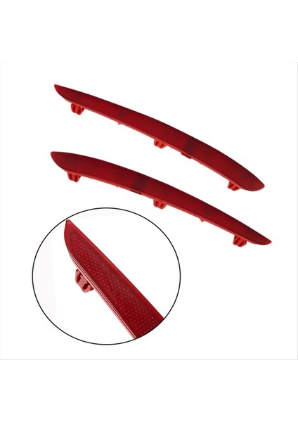 Arka Tampon Trim Reflektör Şeridi Yansıtıcı Kapak 6314738765 63147388766 Bmw 530I 2017-2020 (Yurt Dışından) indirimleri