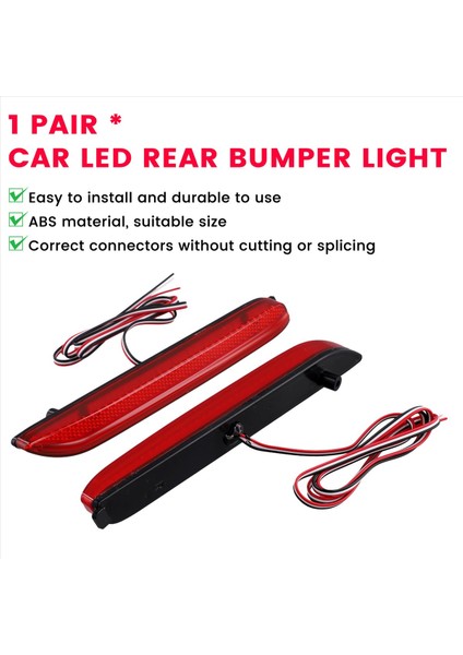 Araba LED Arka Tampon Reflektörü Fren Işık Kuyruk Lambası LX2830100 Lexus GX470 RX300 Toyota Harrier Avalon (Yurt Dışından) modelleri