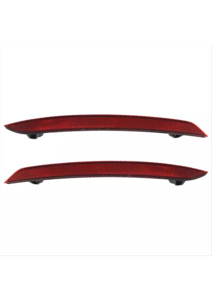 Sol ve Sağ Arka Tampon Işaretleyici Reflektör Lensi Volvo Için Kırmızı Uygun XC90 2016-2022 (Yurt Dışından) modelleri