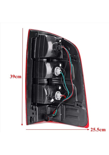 Ford Ranger Thunder Pickup Kamyonu Için Ampullü 2x Araba Arka Kuyruk Işık Fren Lambası 2006-2011 Sol (Yurt Dışından) fiyatları