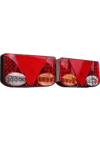 2pcs 12V LED Kuyruk Işığı Arka Fren Sinyali Lambası Araba Kamyonu Römorku Için Uygun (Yurt Dışından)