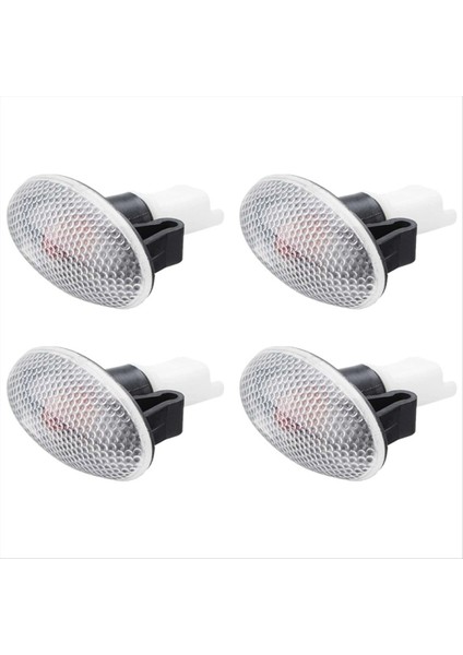 Peugeot Için 4pcs 206 407 607 Sinyal Yan Işaretleyici Işık Tekrarlayıcı Lamba Göstergesi 632574 (Yurt Dışından)