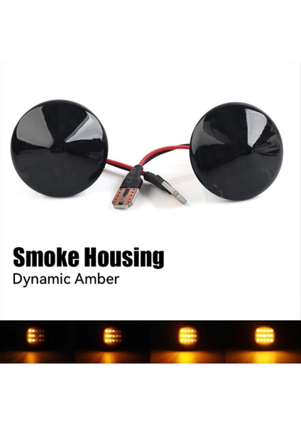 Dinamik Amber LED Turn Sinyal Işığı Fiat Punto 188 1999-2010 Doblo 2001-2005 Yan Işaretçi Çamurluk Işığı (Yurt Dışından) fırsatları